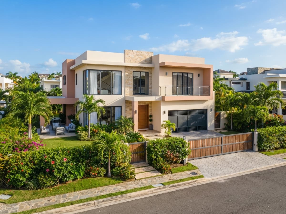Casa en Cabarete con seguridad 24 horas