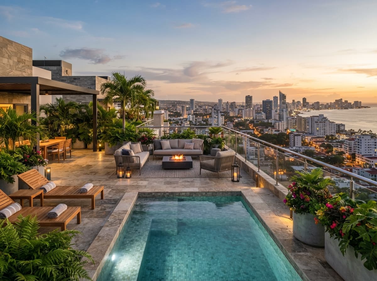 Penthouse en Cabarete con gimnasio